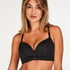 Padded Non-Wired Bra, Black