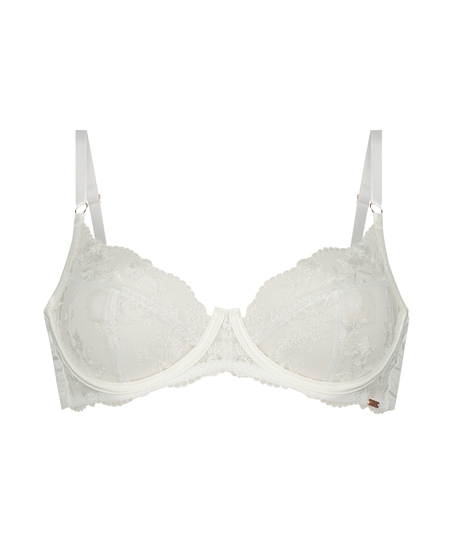 Steph Non-padded Underwired Bra, White