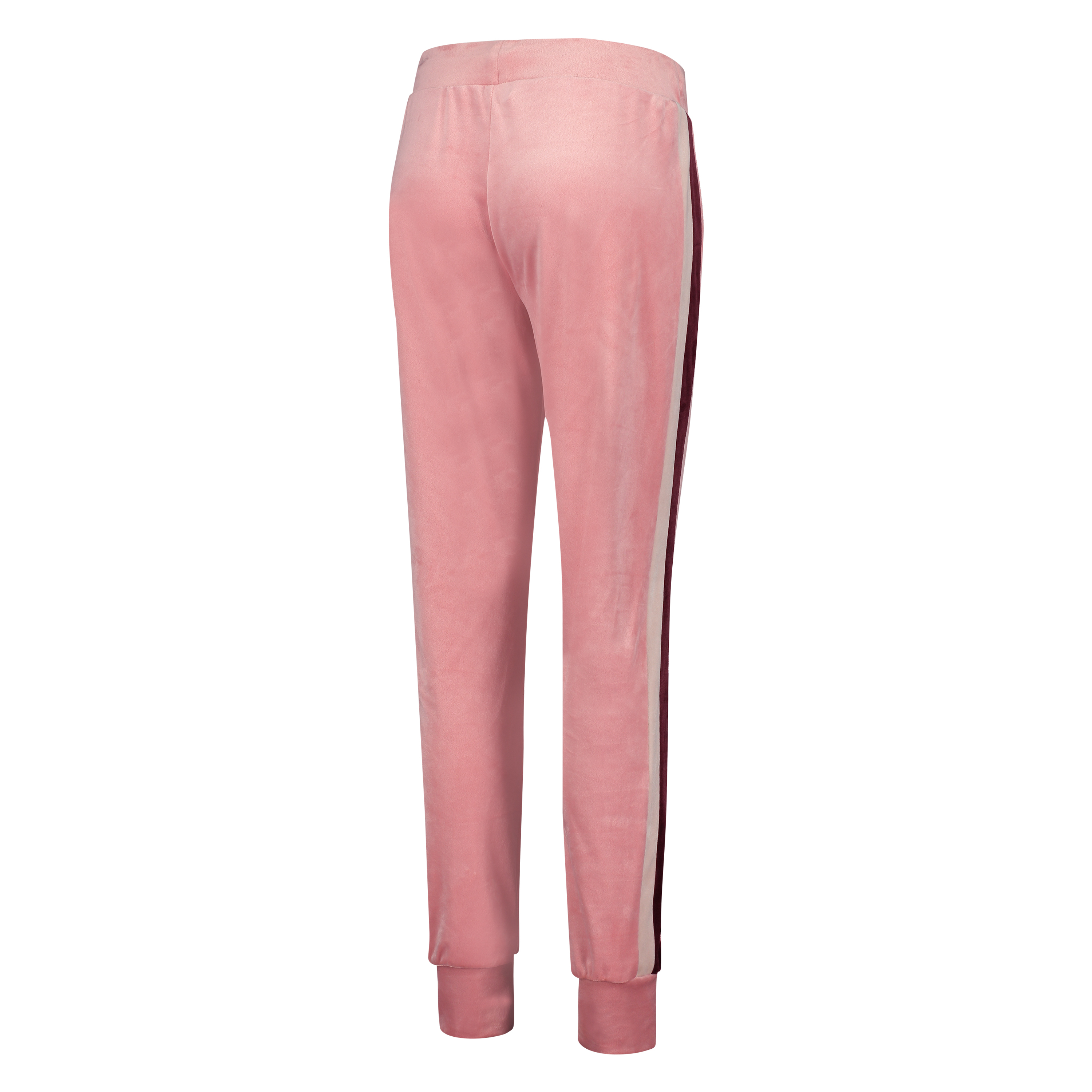 Velvet Jogging Pants, Pink, main