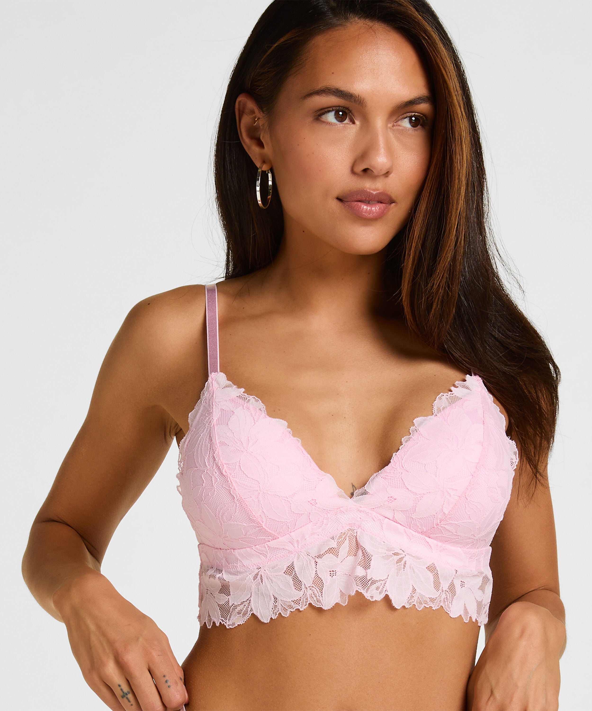 Bralette Ingrid, Pink Bralette Ingrid, Pink