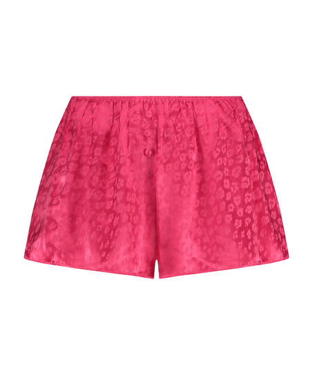 Leopard Shorts, Pink