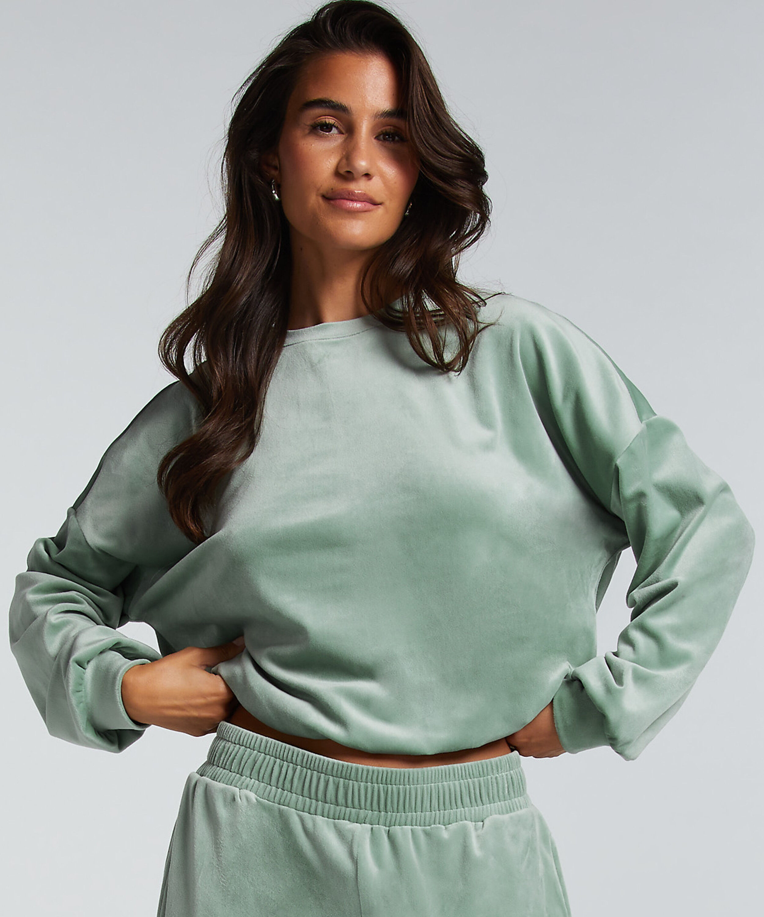 Velours Top, Green