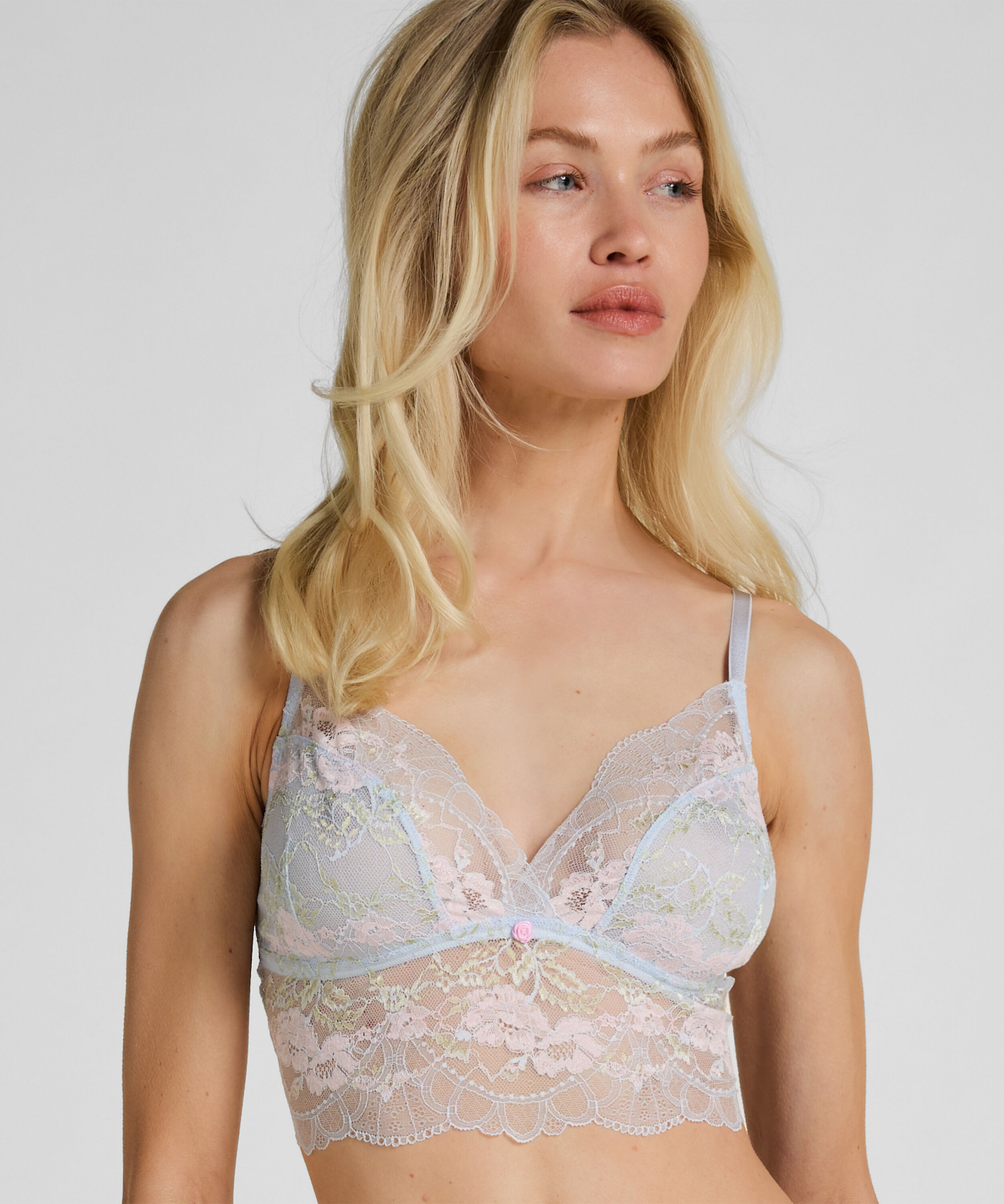 Miri Bralette, Blue Miri Bralette, Blue