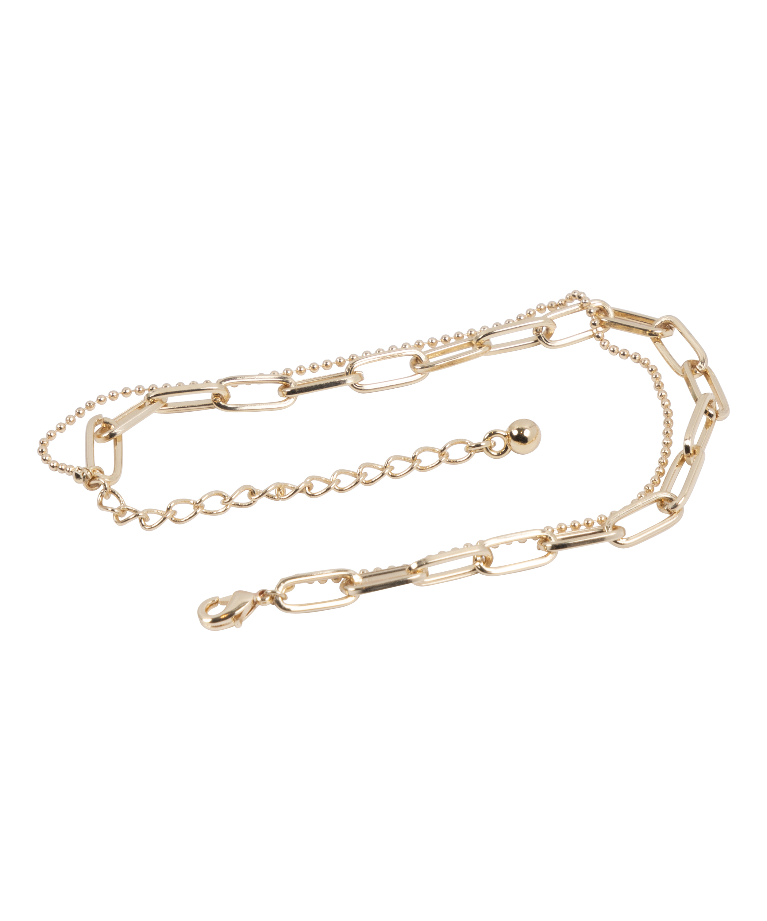 Chain Bracelet, Yellow, main