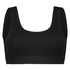 Seamless bralette, Black