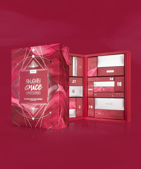 Private Naughty & Nice Advent calendar, Red