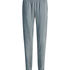 Velour Rib Jogging Pants, Blue