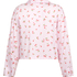 Satin Long-Sleeved Jacket, Pink