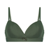 Padded Non-Wired Bra, Green