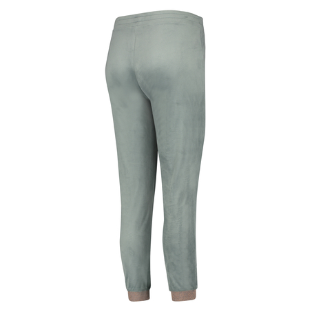 Tall velours Jogging pants, Green