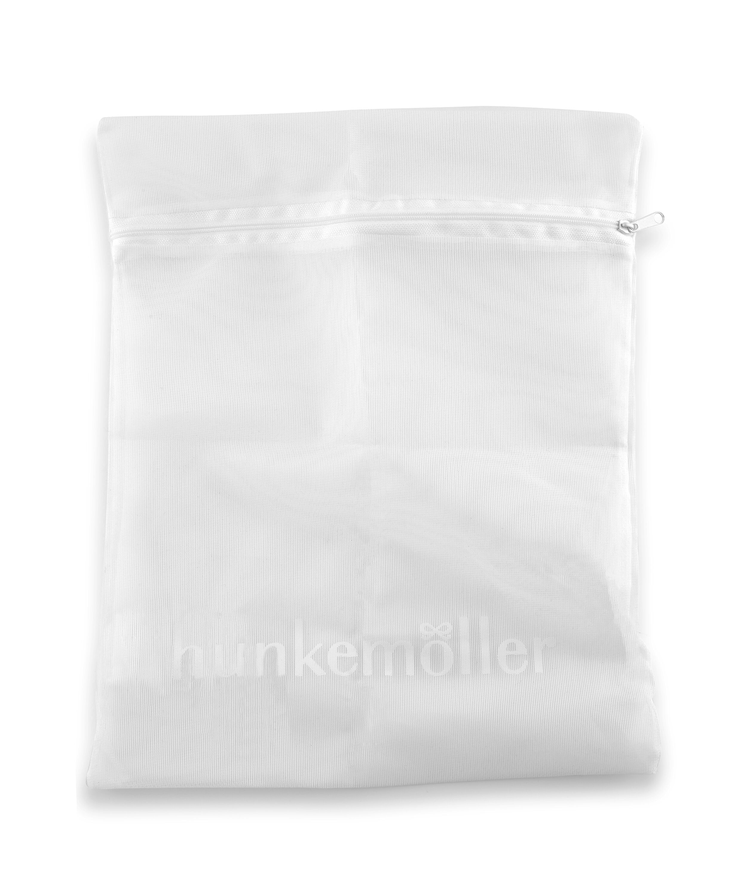 Hosiery bag zipper, White