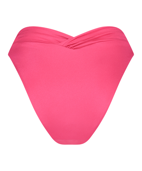 Grenada High Waisted Bikini Bottoms, Pink
