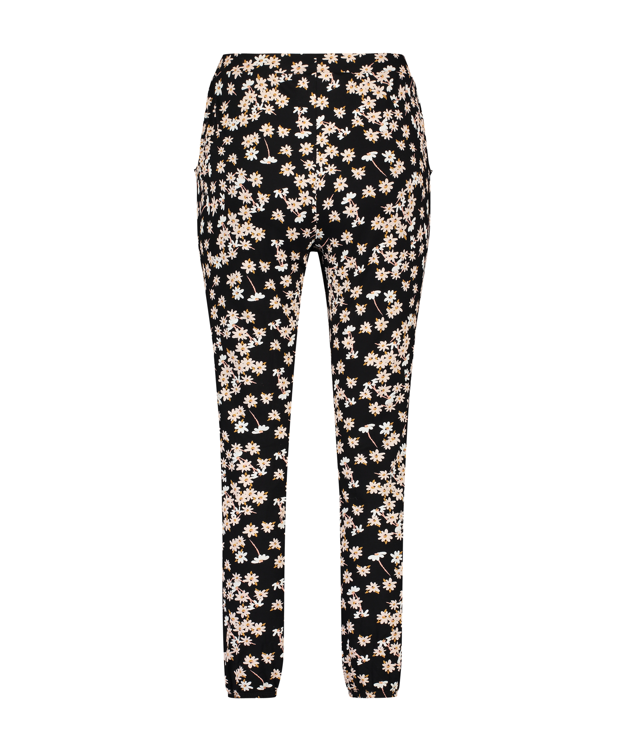 Petite Pyjama Pants Daisy, Black, main
