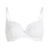 Marine Non-Padded Underwired Bra, White