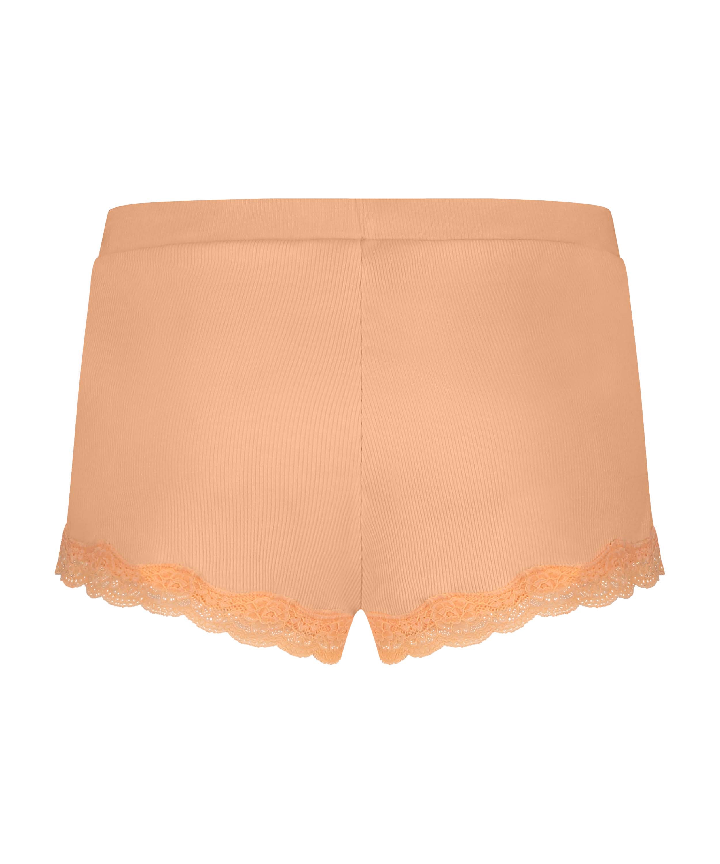 Ribbed lace Shorts, Pink, main