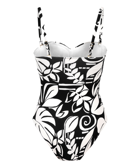 Mauritius Bandeau Bathingsuit, Black