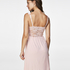 Modal Lace Slip Dress, Pink