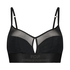 Bralette Mesh Flexing, Black
