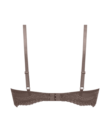 Leonie Padded Non-Wired Bra, Brown