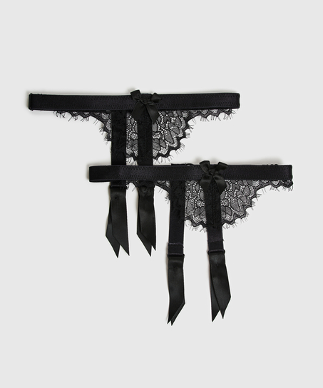 Suspender Cuffs, Black