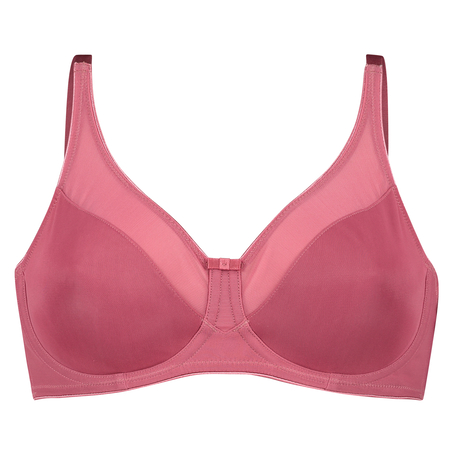 Nina Non-Padded Underwired Minimizer Bra, Pink