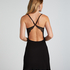 Nova Jersey Slip Dress, Black