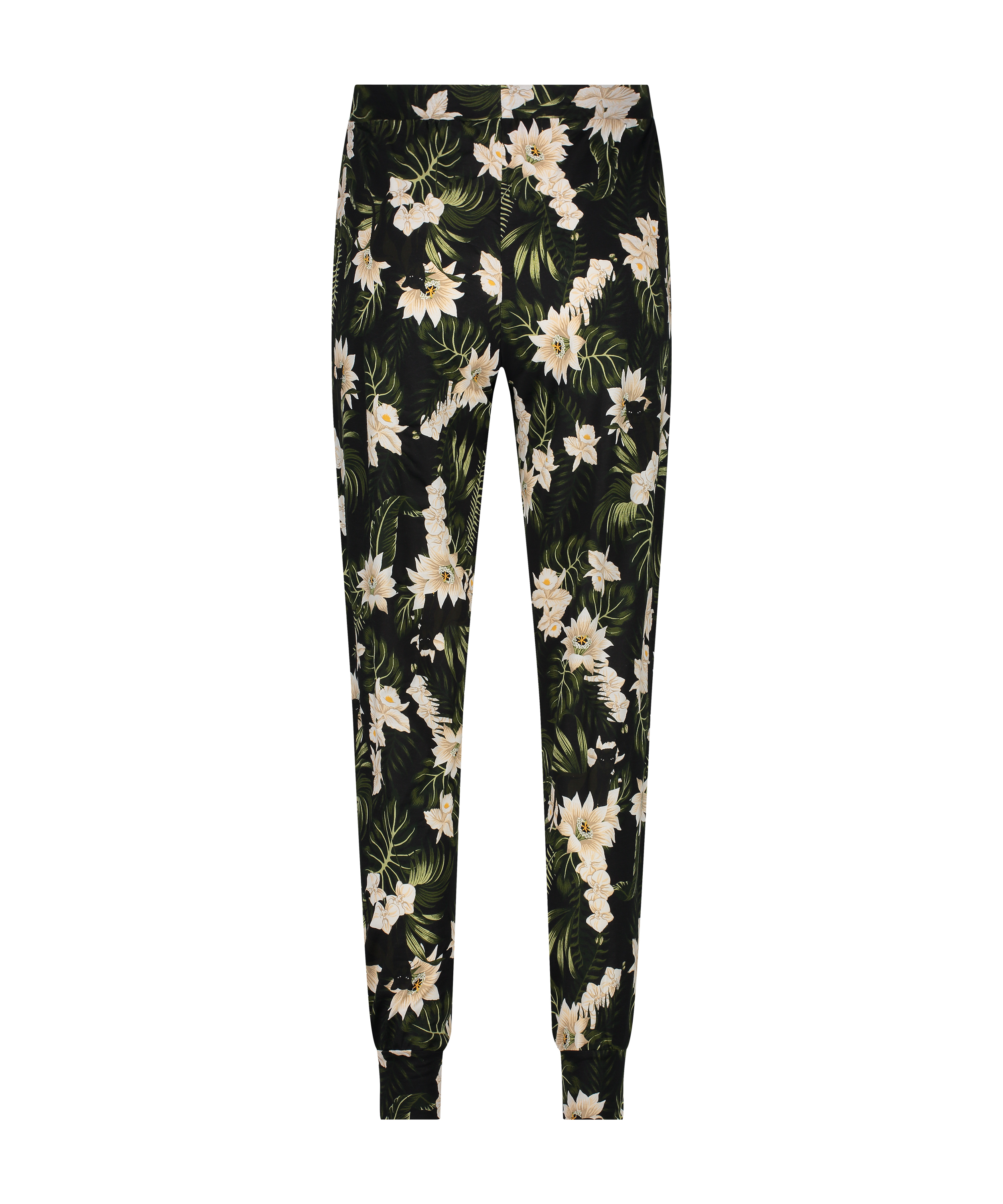 Jersey Pyjama Pants, Black, main