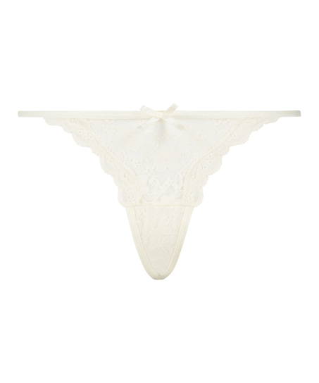 Mini Thong, White