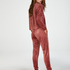 Velours Jogging Bottoms, Pink
