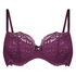 Marine Non-Padded Underwired Bra, Purple