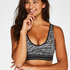 Eliza seamless bralette, Grey