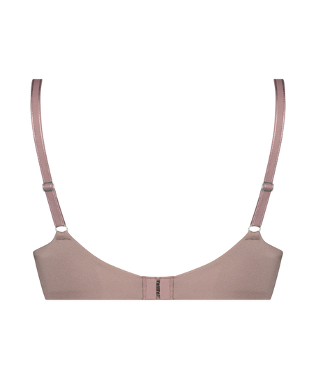 Tia Padded Non-Underwired Bra, Purple