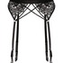 Sabrina Suspender Belt, Black
