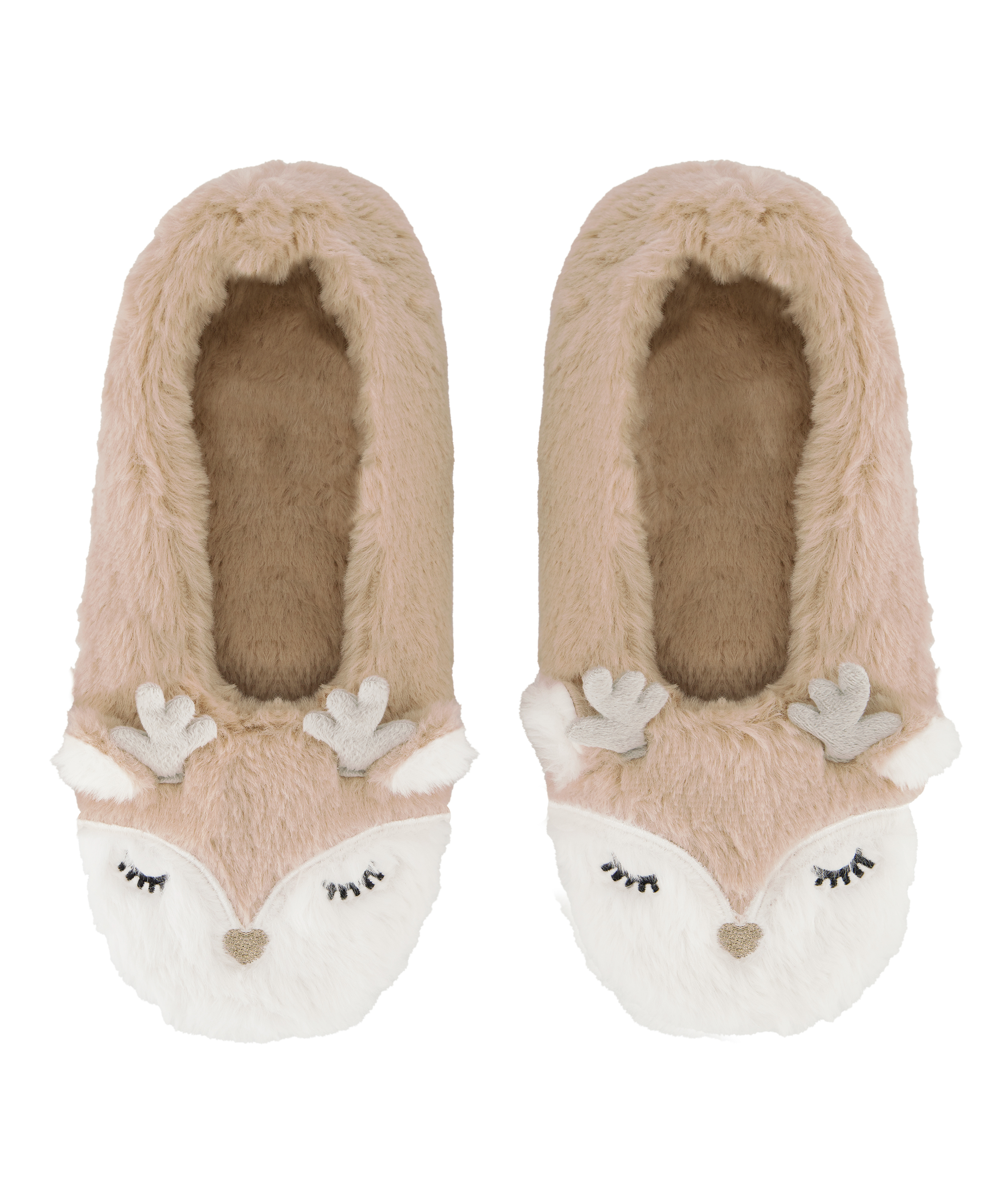 Ballerina slippers, Beige, main