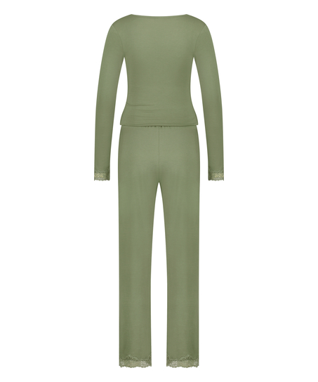 Pajama Set, Green