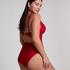 Luna Shaping Swimsuit, Red