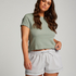 Cotton shorts, Green