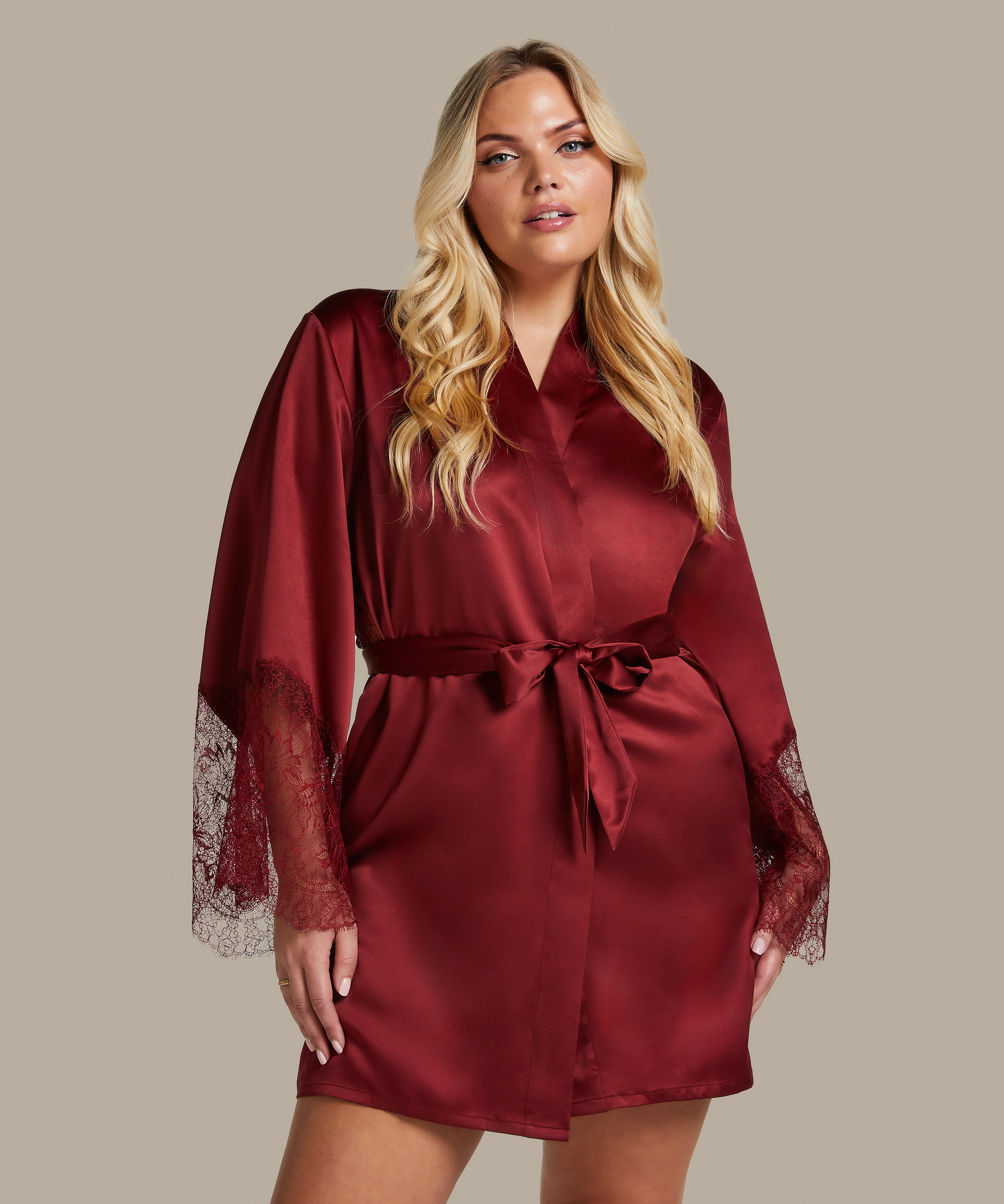 Camille Kimono, Red, main