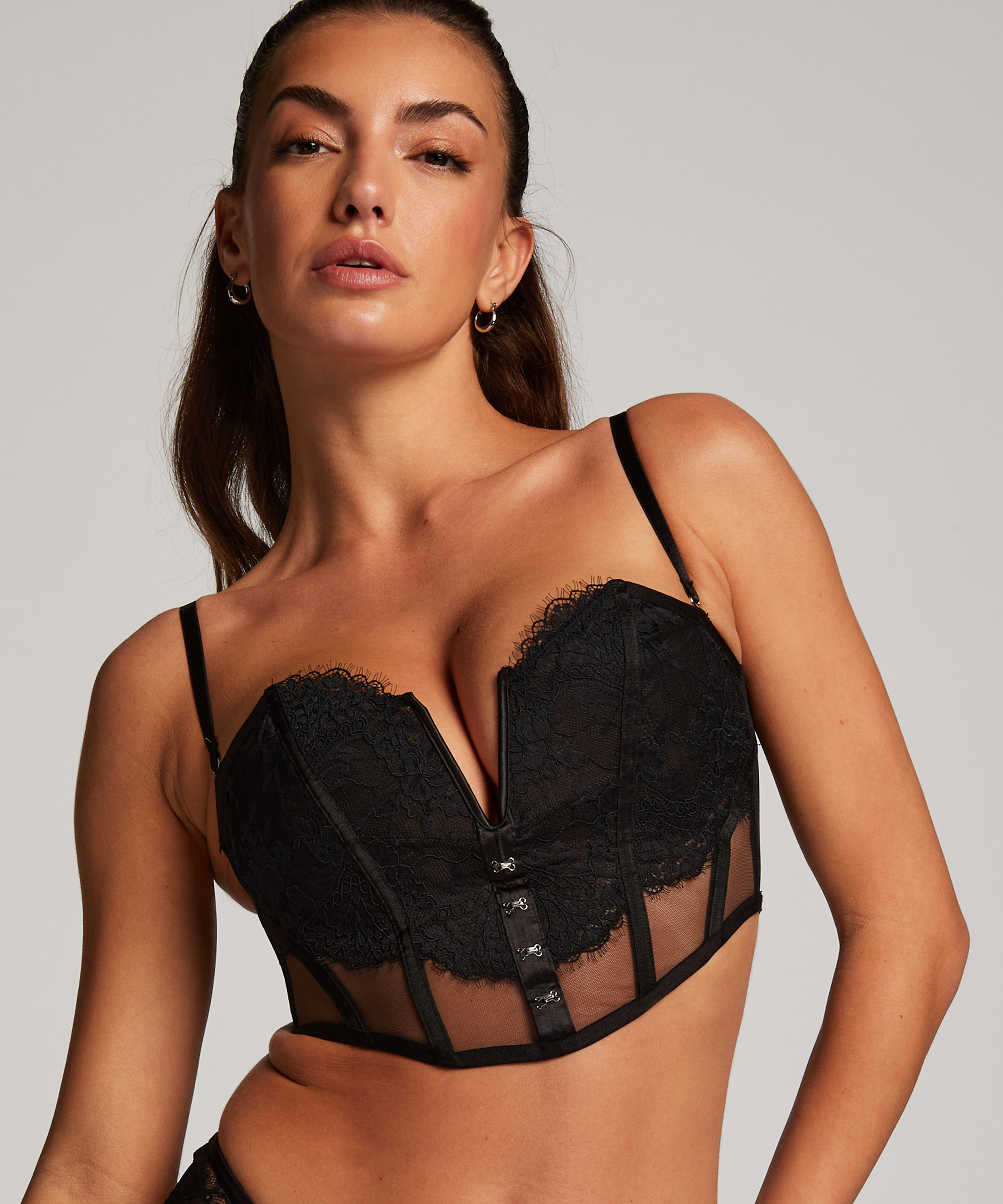 Bella Bustier, Black, main