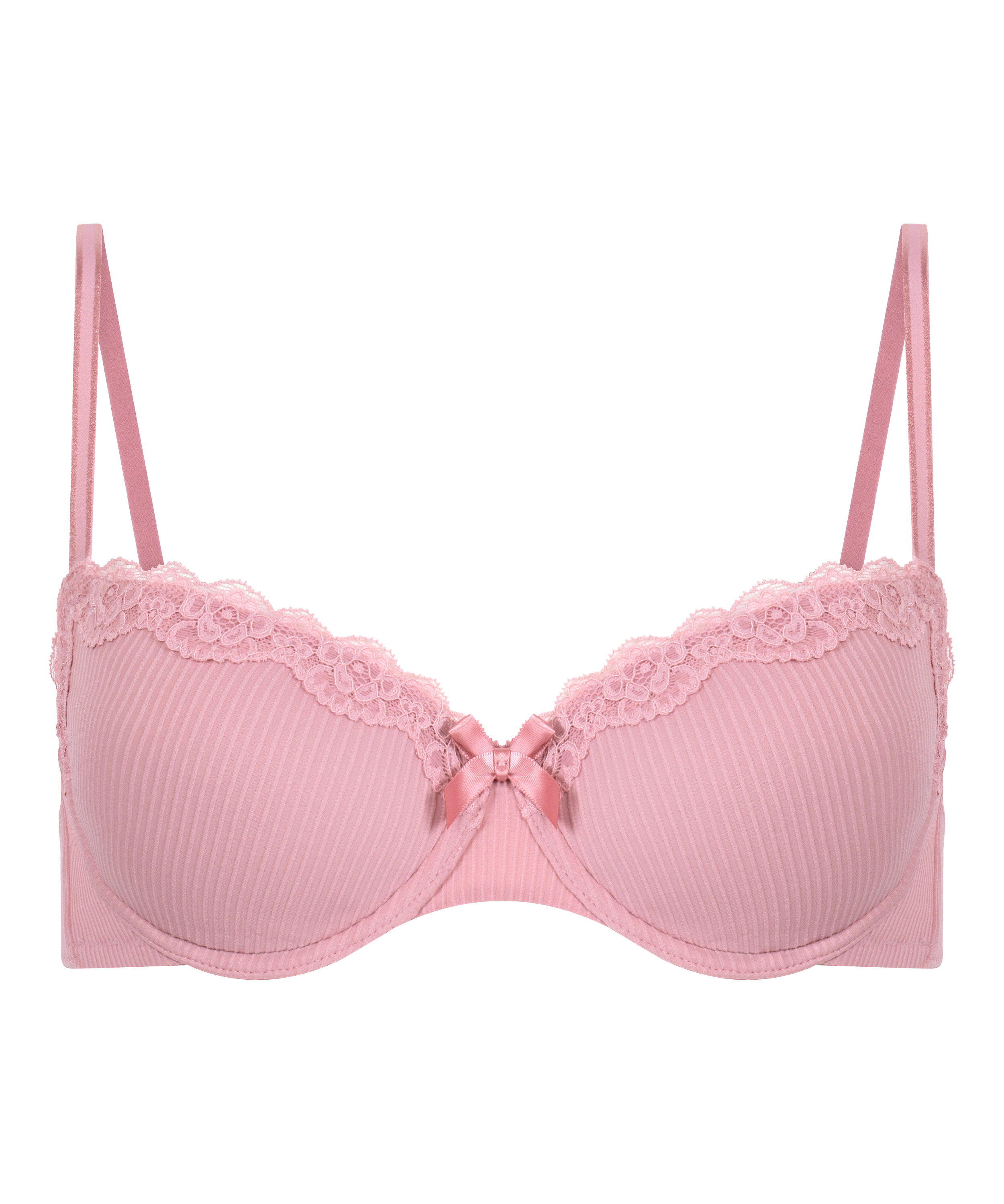 Lola Padded Underwired Bra, Pink, main