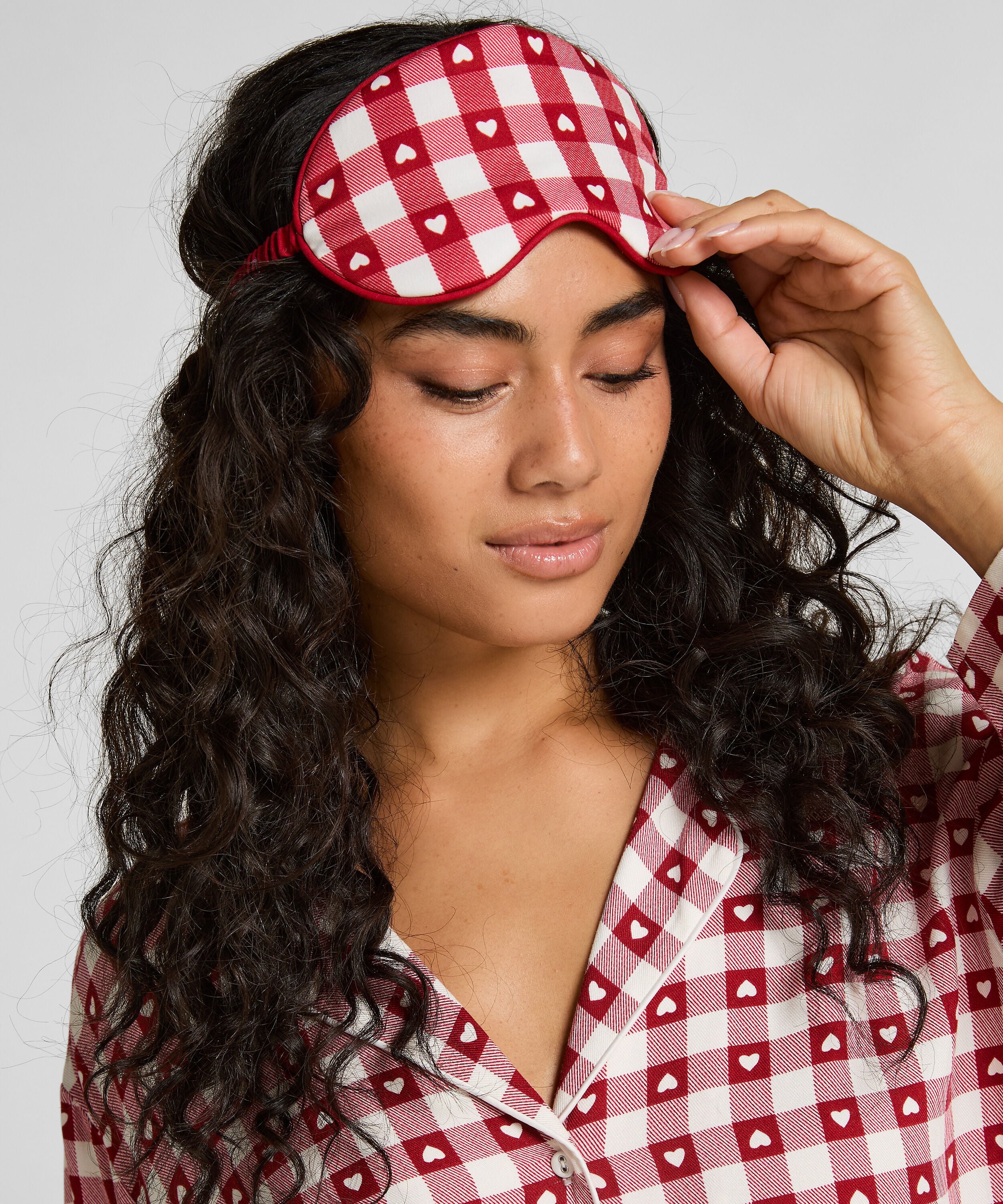 Eyemask, Red Eyemask, Red