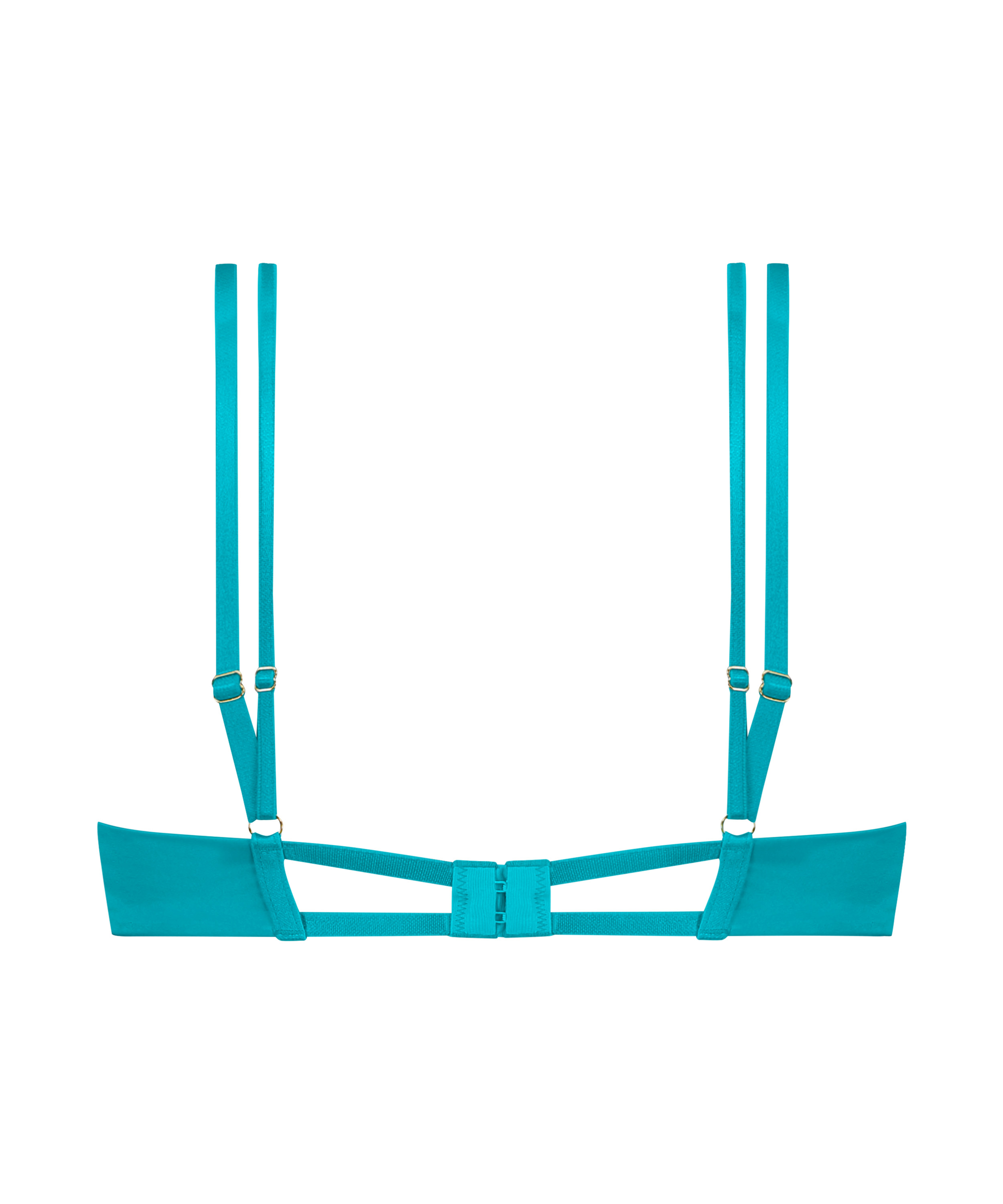 Ellie Half-Padded Cup Underwired Bra, Blue, main