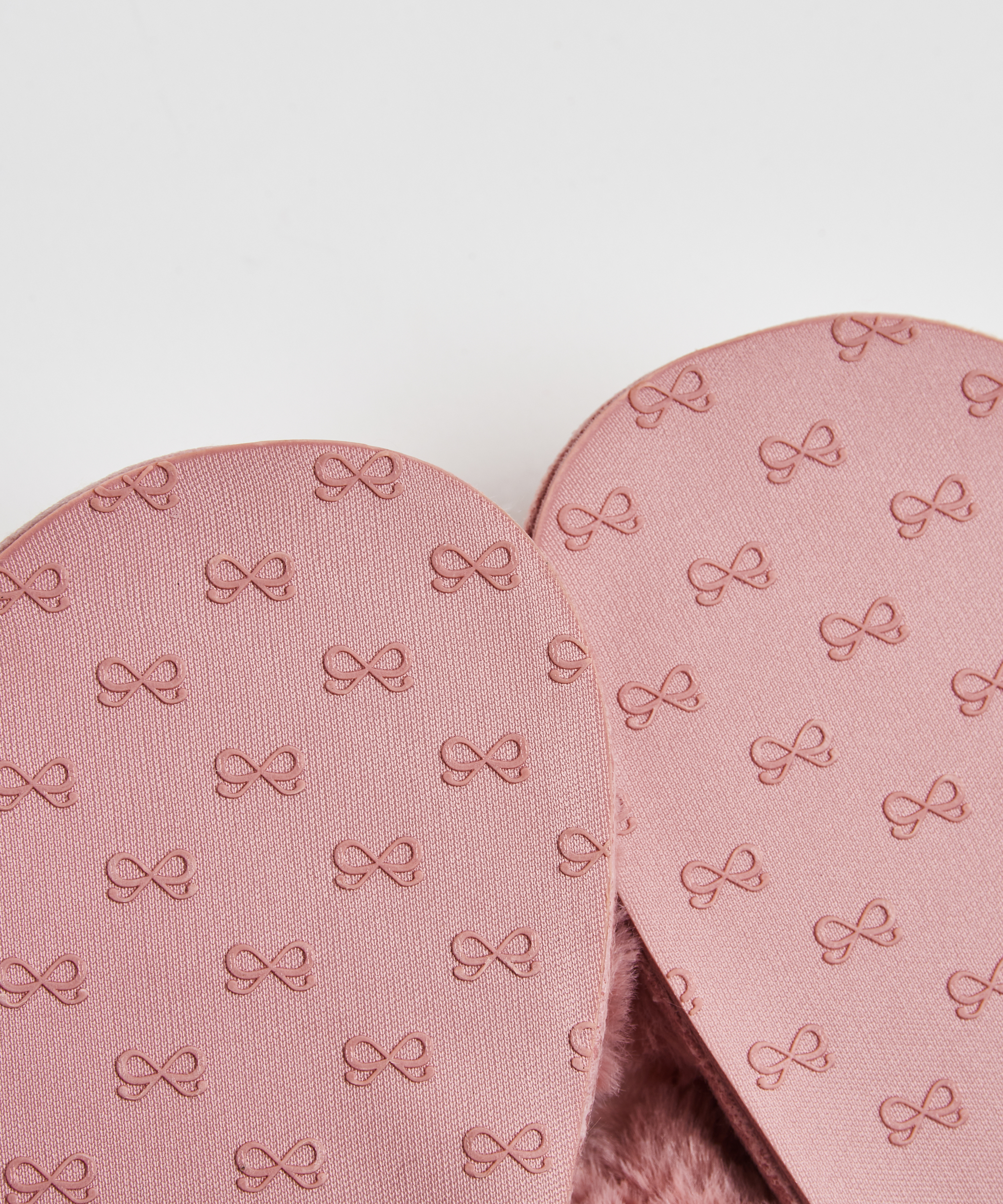 Fake Fur Slippers, Pink, main