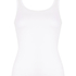 Singlet Tanktop Soft Cotton, White
