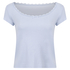 Pointelle Top, Blue