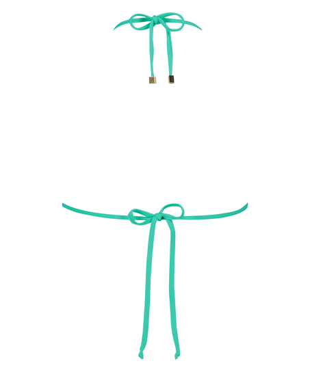 Doha triangle bikini top, Green