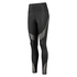 HKMX High waisted sport legging mesh, Black