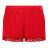 Short Velours Lace, Red