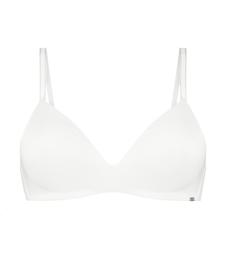 Mona Padded Non-Wired Push-Up Bra, White