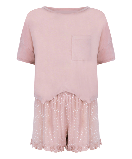 Jersey Pyjama Set, Pink